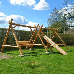 Medinės sūpynės GARNYS