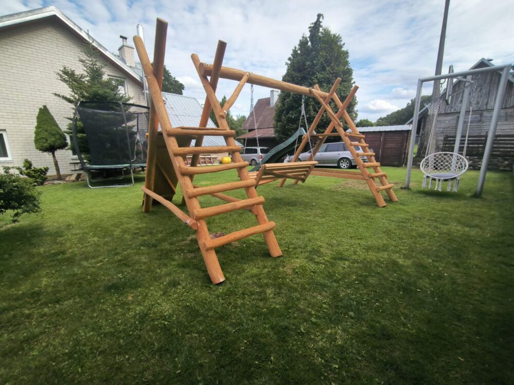 Medinės sūpynės LIEPSNELĖ - Image 5