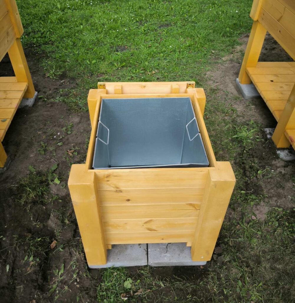 Šiukšlių dėžė su metaliniu įdėklu - Image 3